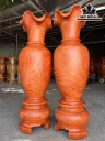 Lục Bình Gỗ Hương Cao 140 Đường Kính 43 (cm) DS13