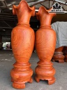 Lục Bình Gỗ Hương Cao 140 Đường Kính 43 (cm) DS13