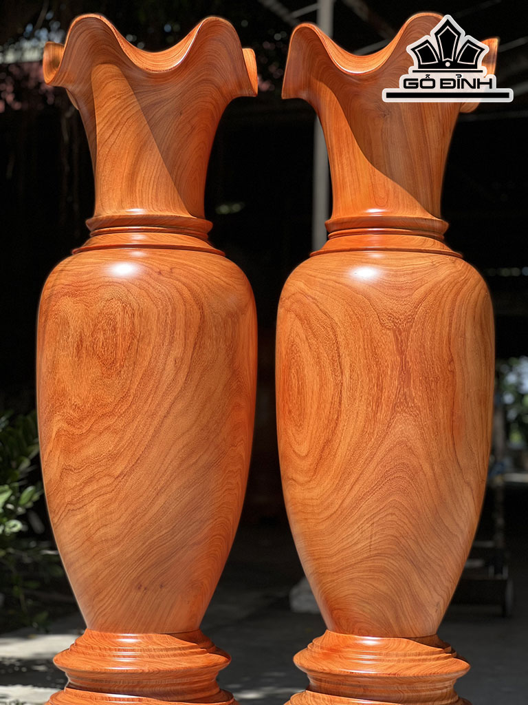 Lục Bình Gỗ Hương Cao 170 Đường Kính 48 (cm) DS17