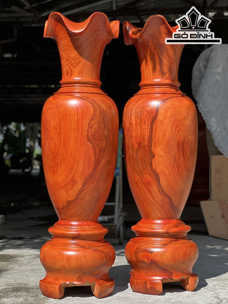 Lục Bình Gỗ Hương Cao 170 Đường Kính 48 (cm) DS30