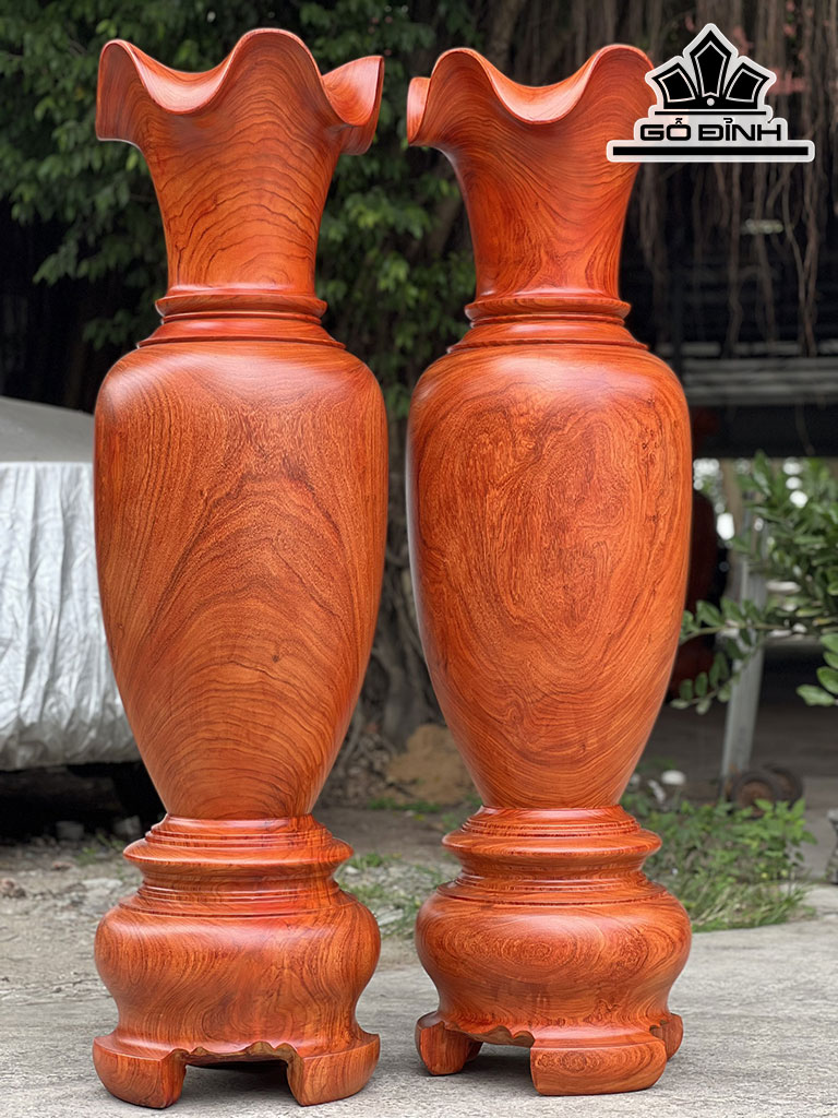 Lục Bình Gỗ Hương Cao 170 Đường Kính 50 (cm) DS18
