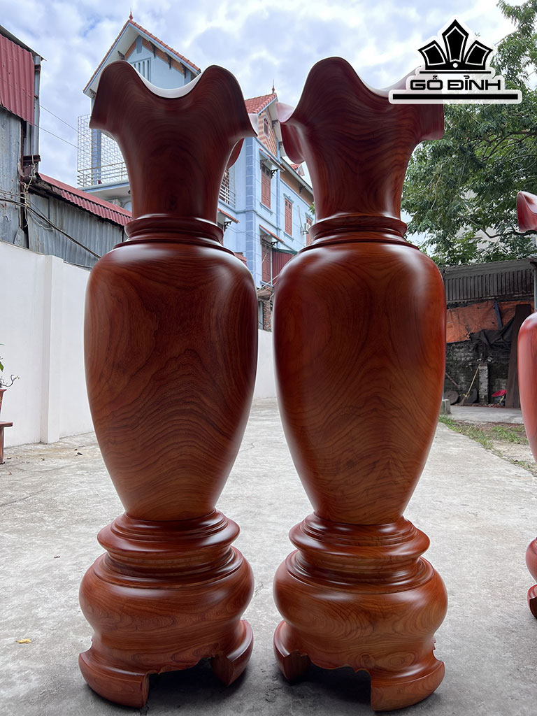 Lục Bình Gỗ Hương Cao 180 Đường Kính 54 (cm) DS8