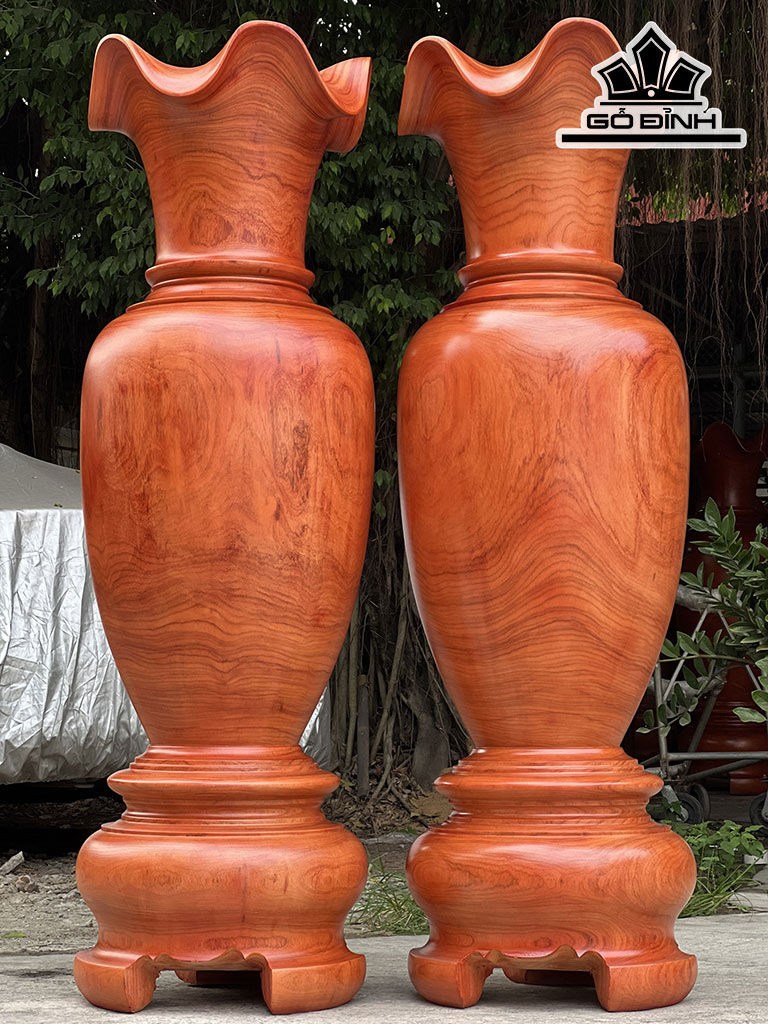 Lục Bình Gỗ Hương Cao 180 Đường Kính 56 (cm) DS6