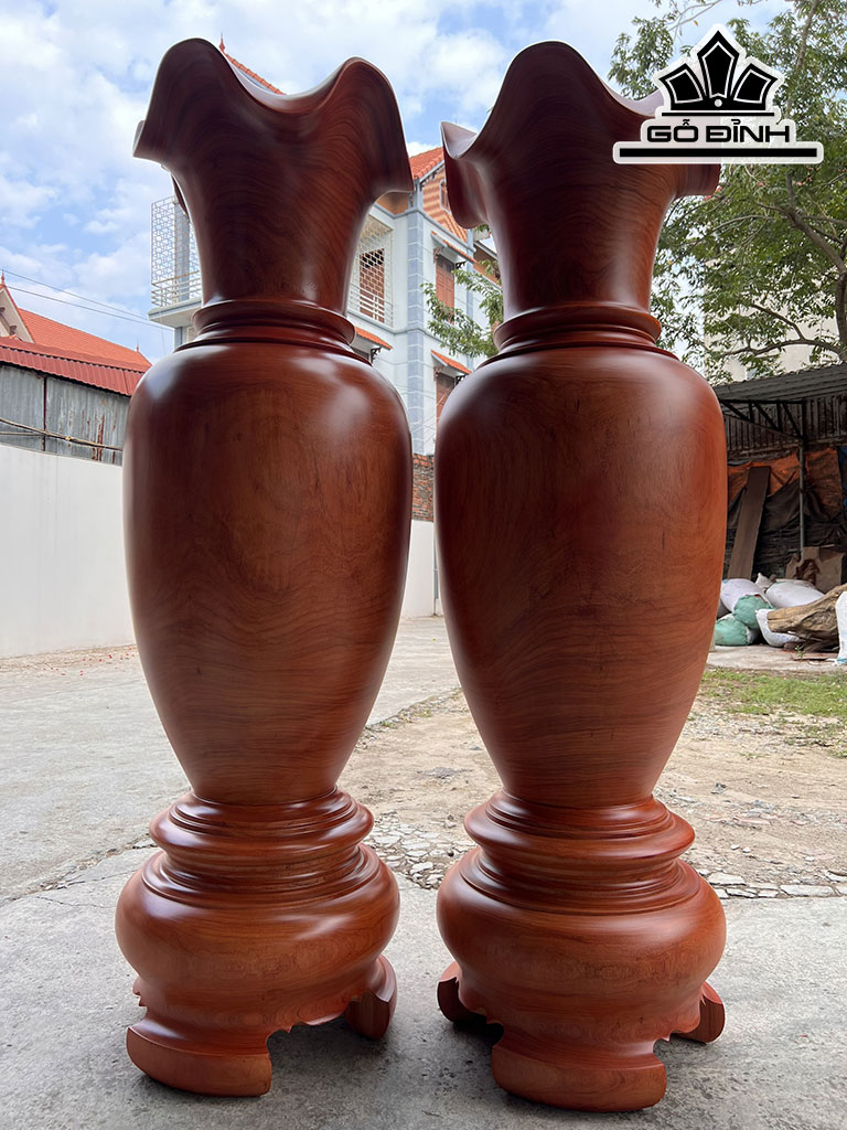 Lục Bình Gỗ Hương Cao 180 Đường Kính 56 (cm) DS6