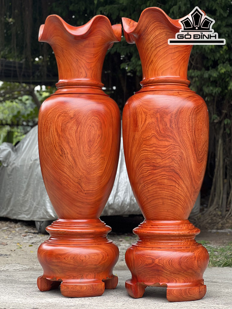 Lục Bình Gỗ Hương Cao 180 Đường Kính 56 (cm) DS19
