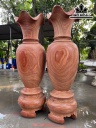 Lục Bình Gỗ Trắc Dây Cao 140 Đường Kính 44 (cm) DS8