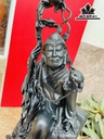 Tượng La Hán Trường My Gỗ Mun Sừng Cao 52 Ngang 26 Sâu 26 (cm)