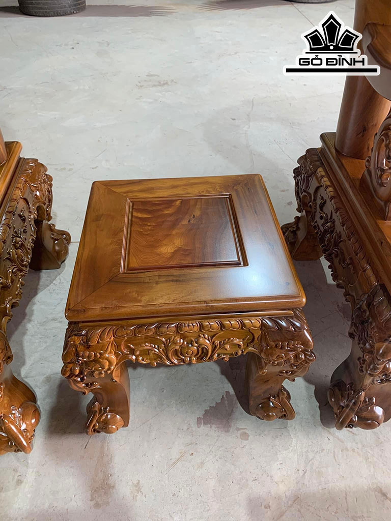 Bộ Bàn Minh Đào 11 Món Tay 14 Gỗ Bách Xanh