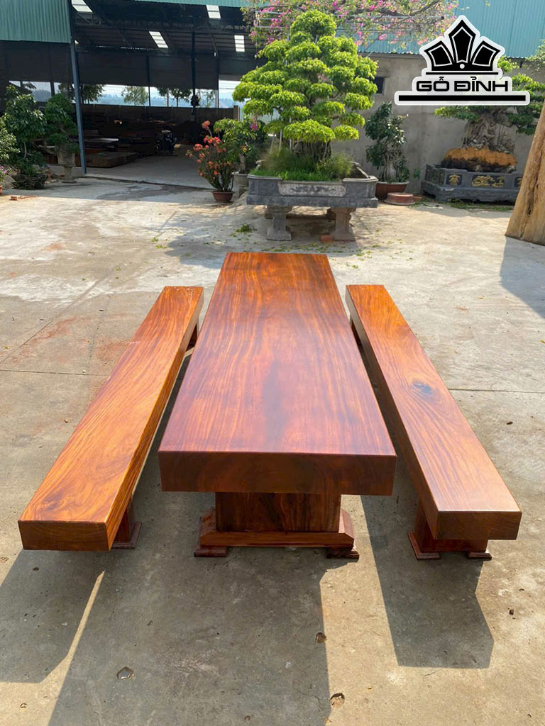 Bộ K3 Gỗ Lim Cao 18 Ngang 87 Dài 305 (cm)