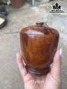Lọ Đựng Tăm Gỗ Nu Ngọc Am Đường Kính 9 Cao 11 (cm)