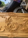 Tranh Phúc Lộc Thọ Gỗ Pơ Mu Cao 45 Ngang 97 Dày 3,5 (cm)
