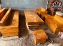 Bộ SoFa Chữ H Gỗ Gõ 6 Món