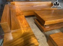 Bộ SoFa Góc Gỗ Gõ