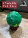 Bi Cầu Đá Flourite Đường Kính Hạt 10,5 (cm) 1,9kg