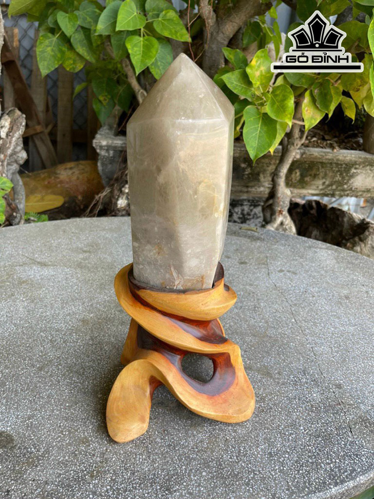 Trụ Đá Thạch Anh Cao 40 (cm) 5kg