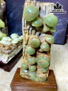 Tác Phẩm Nấm Ngọc Phong Thủy Đá Onyx Cao 50 Ngang 25,5 Sâu 33,5 (cm) 11,1kg