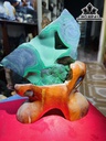 Tác Phẩm Đá Malachite Cao 20 (cm) 0,8kg