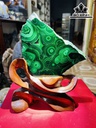 Tác Phẩm Đá Malachite Cao 20 (cm) 0,8kg