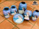 Set Cô Gái Tone Màu Hoàng Hôn Gốm Bát Tràng