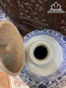 Đôi Mai Bình Vẽ Rồng Men Tràm Gốm Tàu Cao 96 Đường Kính Bụng 150 (cm)