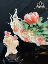 Tác Phẩm Nhân Sâm Gốm Tàu Cao 32 Ngang 60 (cm)