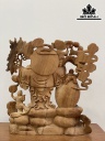 tuong-phat-di-lac-ngu-phuc-vac-dao-go-ngoc-am-cao-55-ngang-59-sau-18-cm-428374