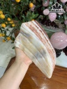 Tác Phẩm Đá Thịt Heo (Canxit) Cao 8,6 Ngang 17,3 Sâu 10 (cm) 2,4kg