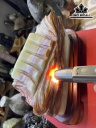 Tác Phẩm Đá Thịt Heo (Canxit) Cao 14 Ngang 37 (cm) 6,2kg