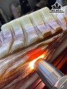 Tác Phẩm Đá Thịt Heo (Canxit) Cao 14 Ngang 37 (cm) 6,2kg
