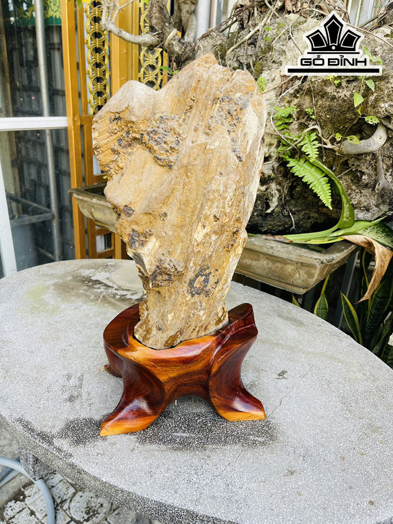 Tác Phẩm Gỗ Hóa Thạch Cao 55 (cm) 16,5kg