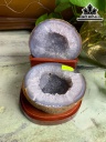 Bát Tụ Bảo Đá Mã Não Cao 13,8 Ngang 12 Sâu 13 (cm) 1,2kg