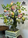 Cây Khế 25 Quả Đá Serpentine Cao 75 Ngang 50 (cm)