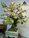Cây Khế 25 Quả Đá Serpentine Cao 75 Ngang 50 (cm)