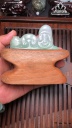 Đạt Ma Đá Cẩm Thạch Cao 118 Ngang 123 Sâu 11,3 (mm) 108g Riêng Đá Cao 69 (mm)