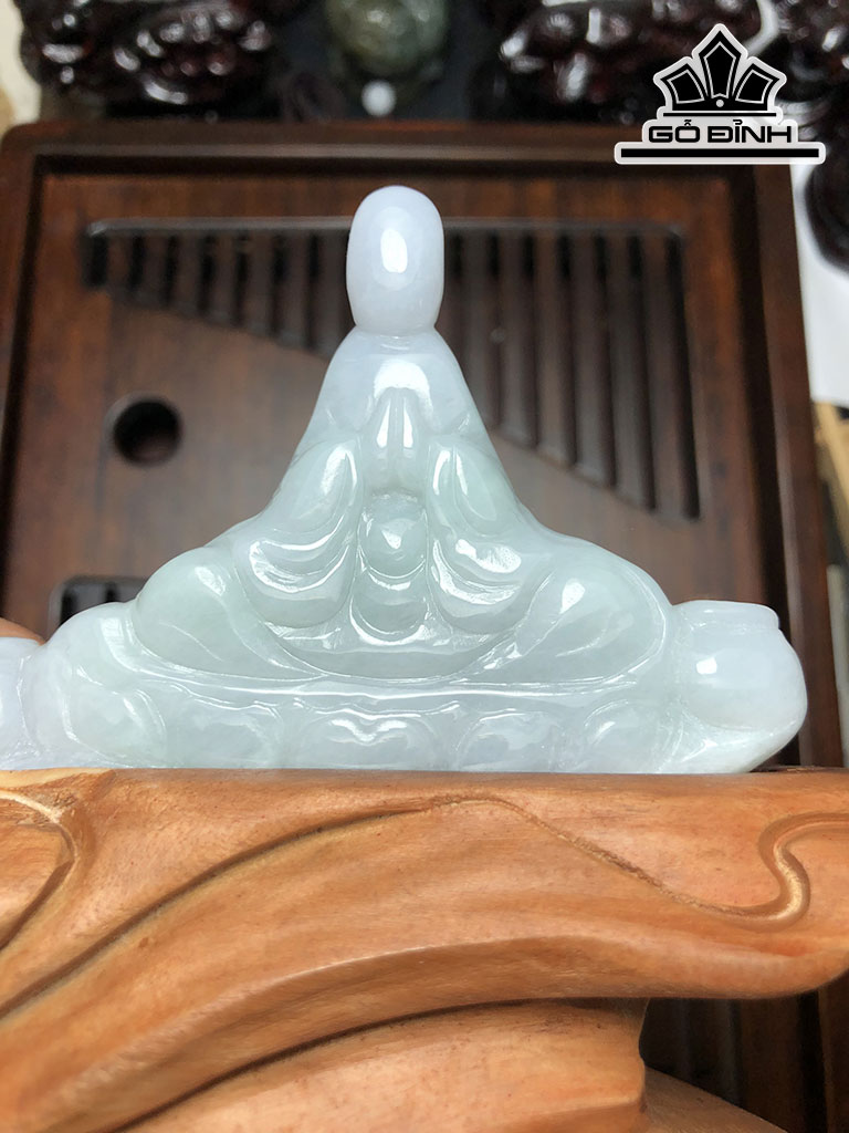 Ngộ Đạo Đá Cẩm Thạch Cao 118 Ngang 123 Sâu 11,3 (mm) 108g Riêng Đá Cao 69 (mm)
