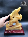 Tượng Mã Thượng Phong Hầu Đá Ngọc Hoàng Long Cao 24,2 Ngang 17,5 Sâu 5 (cm) 1,69kg