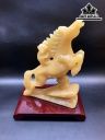 Tượng Mã Thượng Phong Hầu Đá Ngọc Hoàng Long Cao 24,2 Ngang 17,5 Sâu 5 (cm) 1,69kg