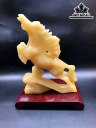 Tượng Mã Thượng Phong Hầu Đá Ngọc Hoàng Long Cao 24,2 Ngang 17,5 Sâu 5 (cm) 1,69kg