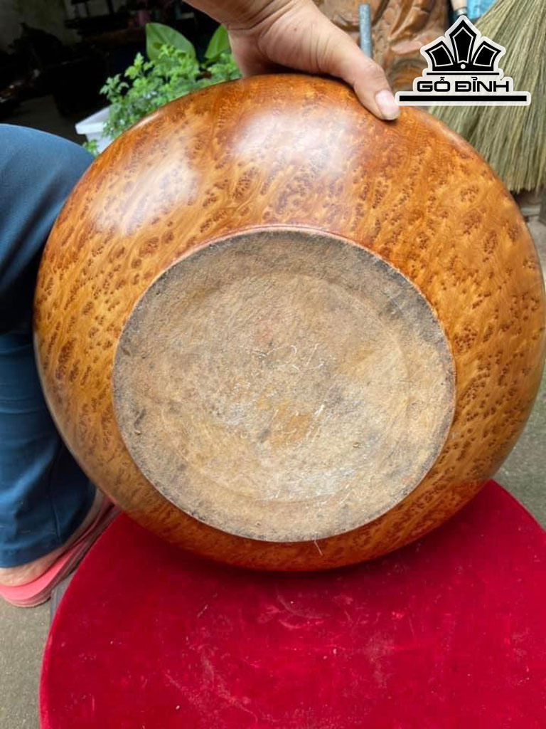 Chum Phú Quý Gỗ Nu Ngọc Am Cao 22 Đường Kính 43 (cm)