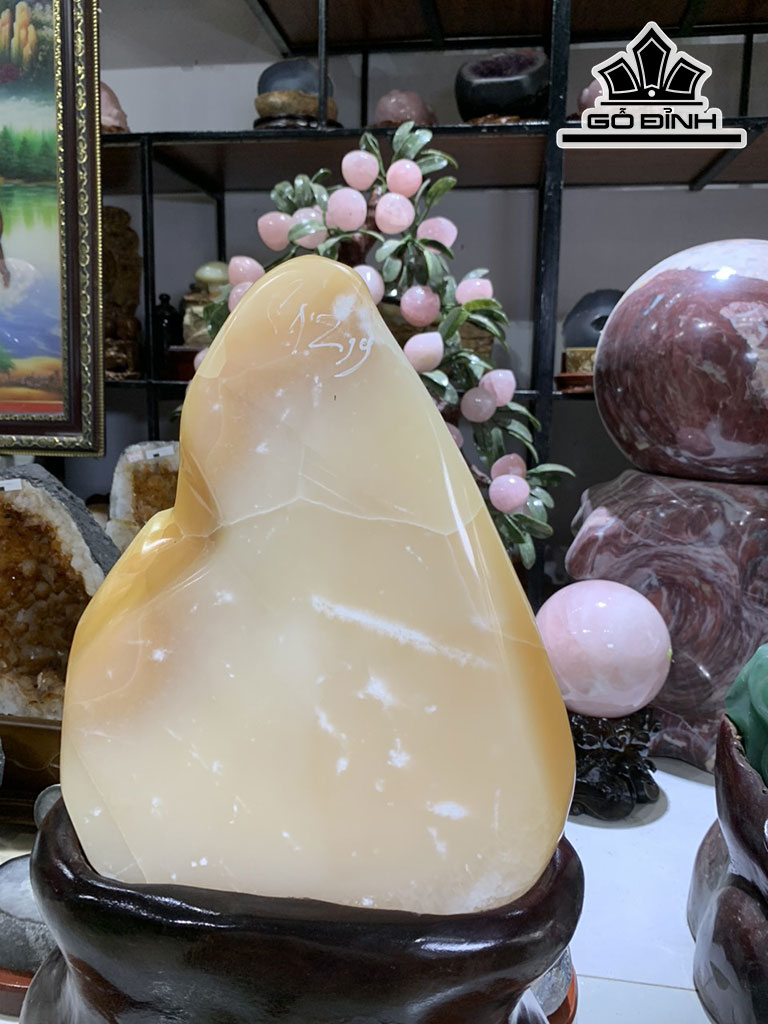 Đá Cảnh Đá Ngọc Hoàng Long Cao 41 Ngang 26 Riêng Đá Cao 30 (cm) 12,9kg