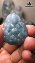 Mặt Dây Chuyền Hoàng Thần Tài Đá Cẩm Thạch Cao 35,5 Ngang 30,5 Sâu 7,9 (mm) 13,5g