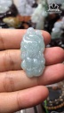 Mặt Dây Chuyền Hồ Ly Đá Cẩm Thạch Cao 42,9 Ngang 20 Sâu 6,6 (mm) 10g