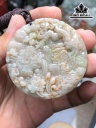 Mặt Dây Chuyền Phong Cảnh Đá Cẩm Thạch Cao 52 Ngang 7,3 (mm) 41,4g