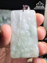 Mặt Dây Chuyền Tề Thiên Đại Thánh Đá Cẩm Thạch Cao 57,7 Ngang 34,8 Sâu 8 (mm) 39g