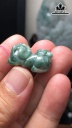 Mặt Dây Chuyền Tỳ Hưu Đá Cẩm Thạch Cao 24 Ngang 13,5 Sâu 11 (mm) 7g