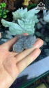 Mặt Dây Chuyền Tỳ Hưu Đá Ngọc Bích Hòa Điều (Nephrite Jade) Cao 57 Ngang 37,5 Sâu 20,8 (mm) 58,5g