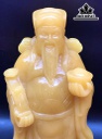 Tượng Thần Tài Đá Ngọc Hoàng Long Cao 33 Ngang 12,5 Sâu 8 (cm) 3,55kg