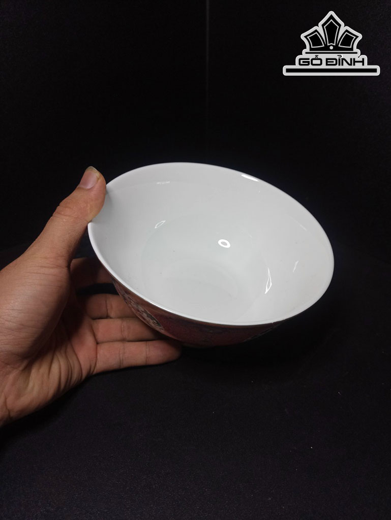 Bát Cảnh Đức Gốm Tàu Cao 8 Đường Kính Miệng 15 (cm)