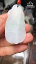Mặt Dây Chuyền Hồ Ly Đá Cẩm Thạch Cao 55 Ngang 28 Sâu 4,3 (mm) 14g