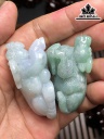 Song Trâu Đá Cẩm Thạch Cao 51 - 56,3 Ngang 23,6 - 27 Sâu 28 - 25,4 Đế Cao 39 (cm) 51-52g
